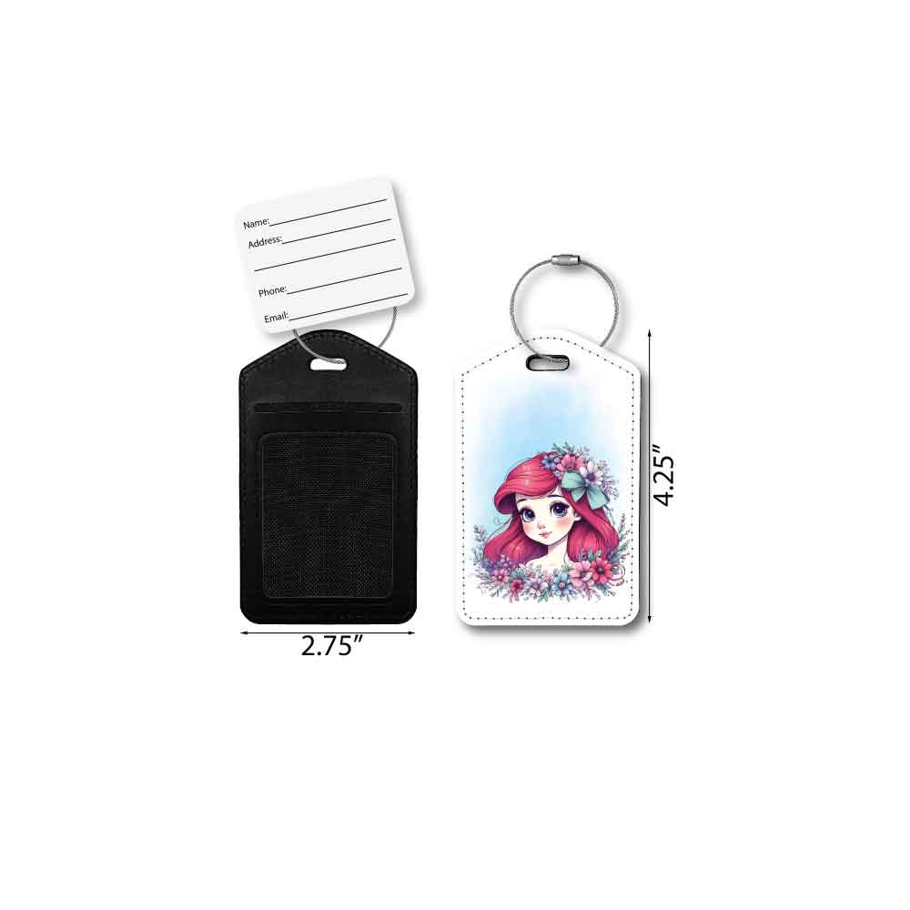 Little Mermaid Ariel | Passport Holder & Luggage Tag | Look at this stuff isn't it neat?