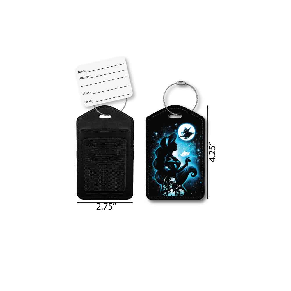 Jasmine Silhouette | Passport Holder & Luggage Tag