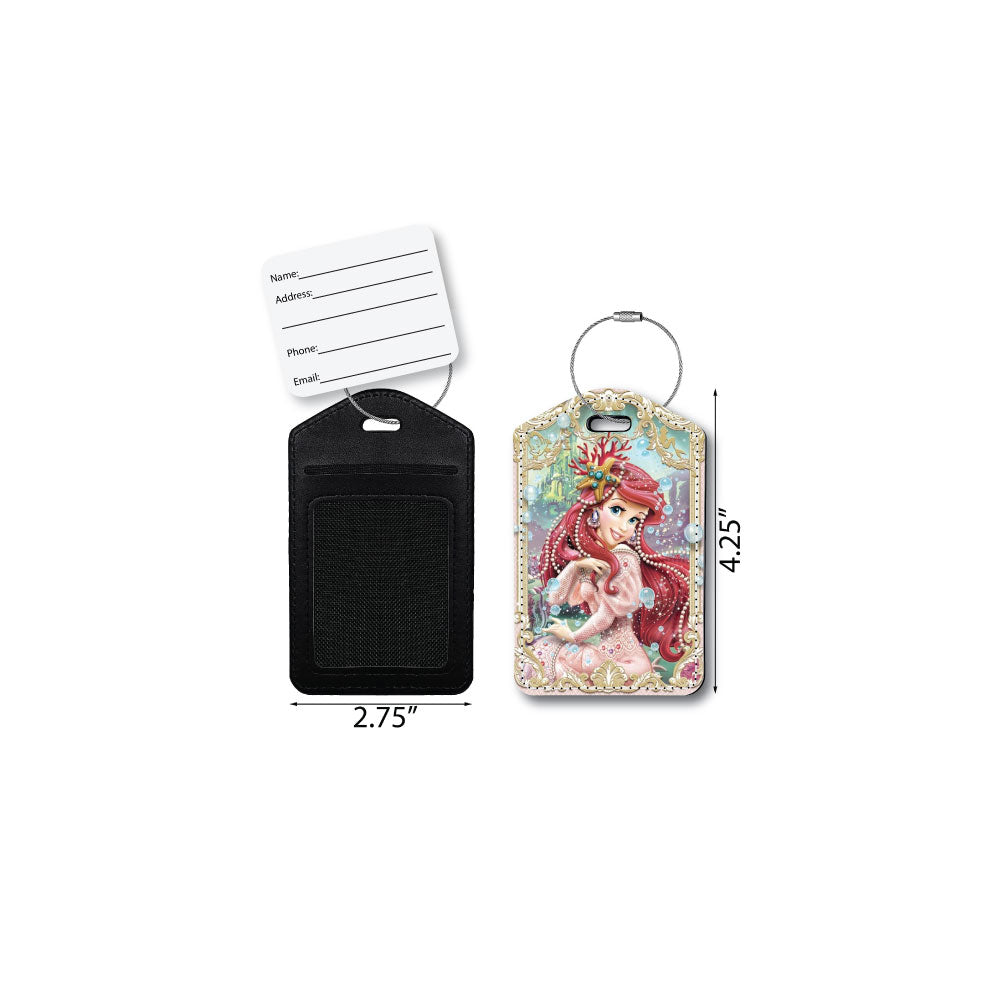 Ariel "Pretty in Pink" | Passport Holder & Luggage Tag