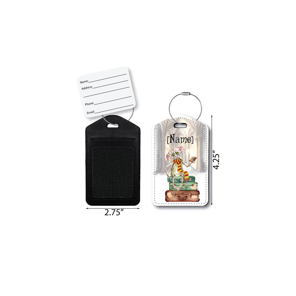 Doby House Elf "Quote" | Passport Holder and Luggage Tag