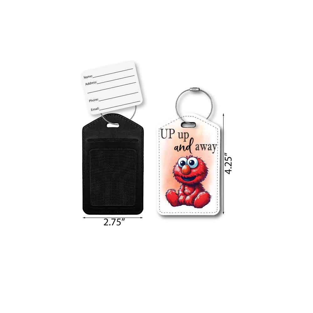 Baby Elmo | Passport Holder & Luggage Tag