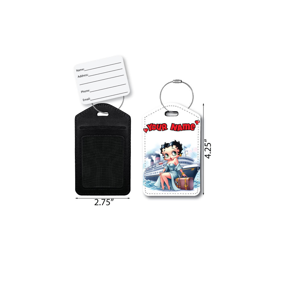 Betty Boop Cruising | Passport Holder & Luggage Tag