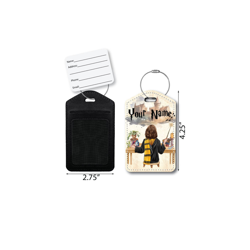 Wizard or Witch Table | Passport Holder & Luggage Tag