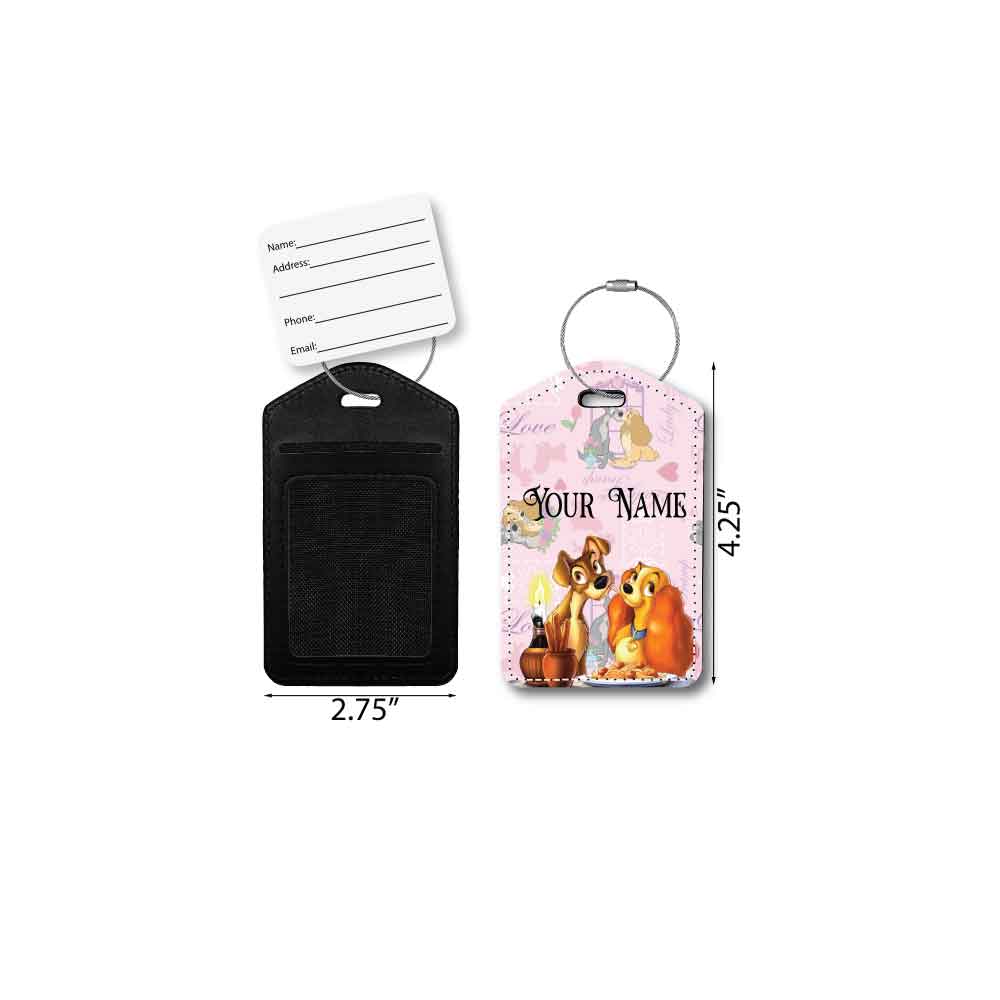 Lady and the Tramp | Passport Holder & Luggage Tag