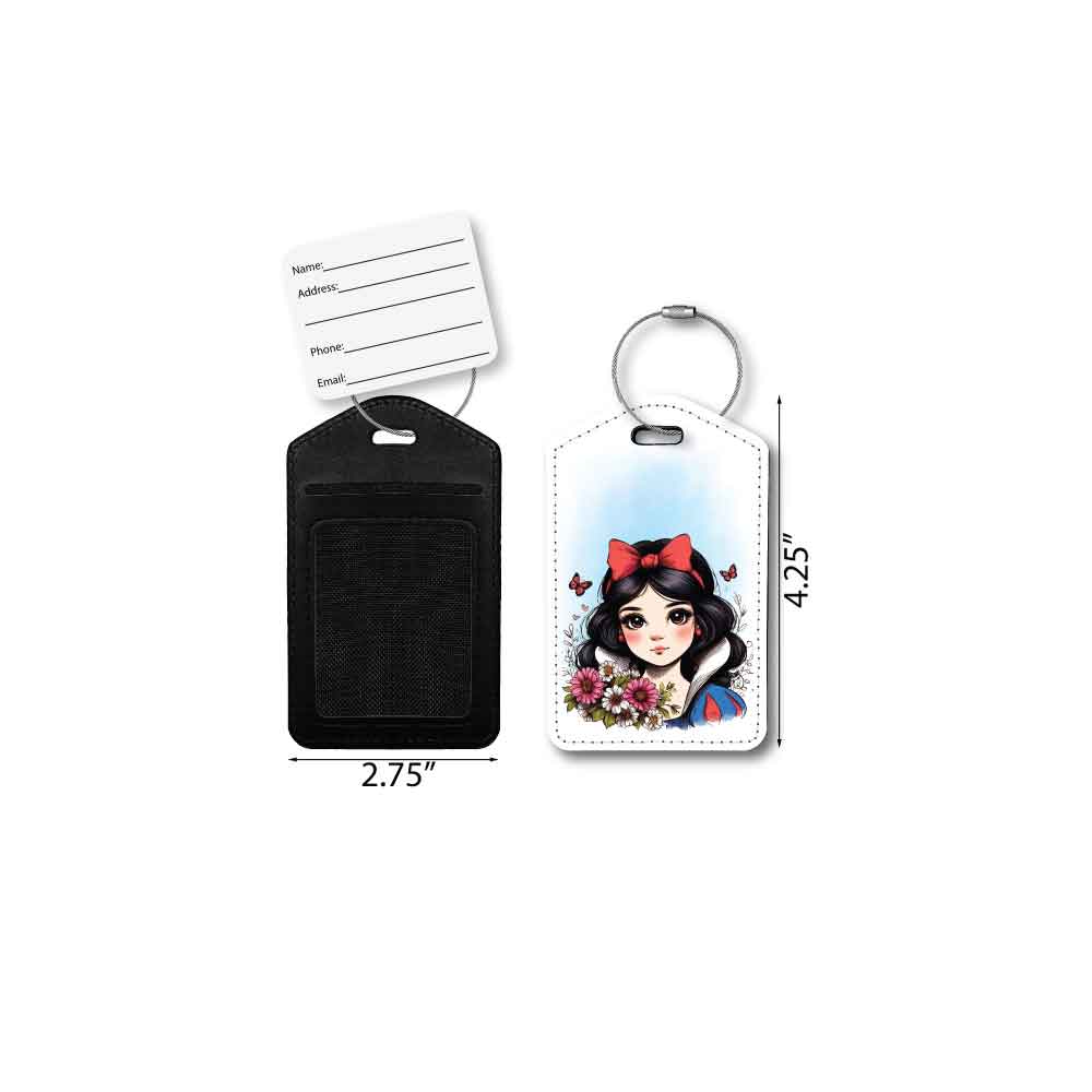 Snow White | Passport Holder & Luggage Tag | Magic mirror on the wall