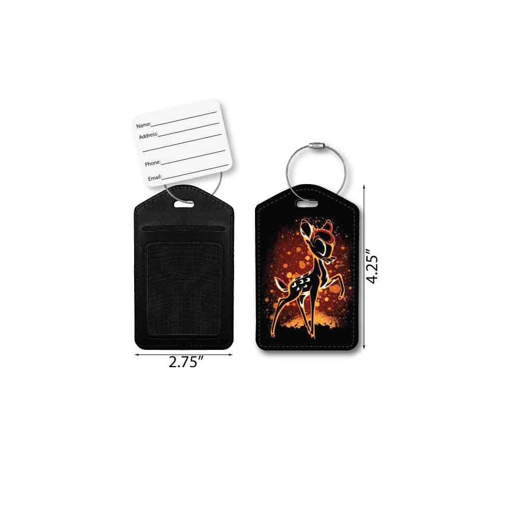 Bambi Silhouette | Passport Holder & Luggage Tag