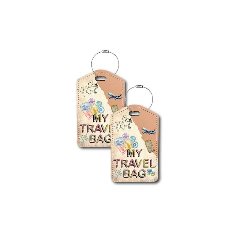 My Travel Book | Passport Holder & Luggage Tag