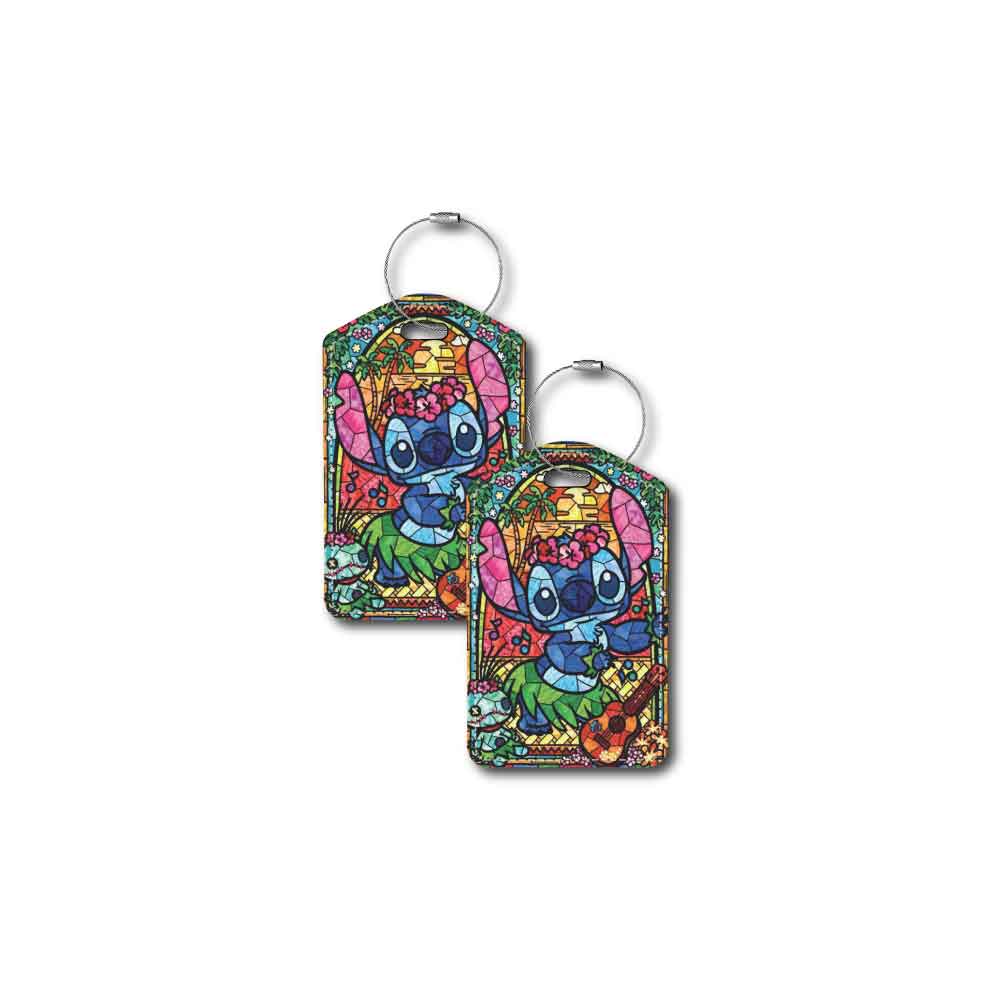 Stitch "Stained Glass" | Passport Holder & Luggage Tag
