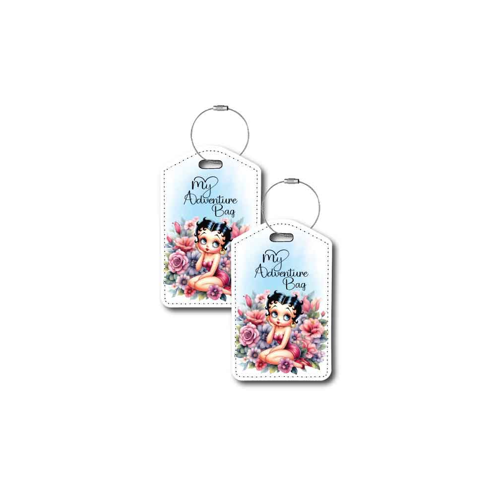 Betty Boop Flowers | Passport Holder & Luggage Tag