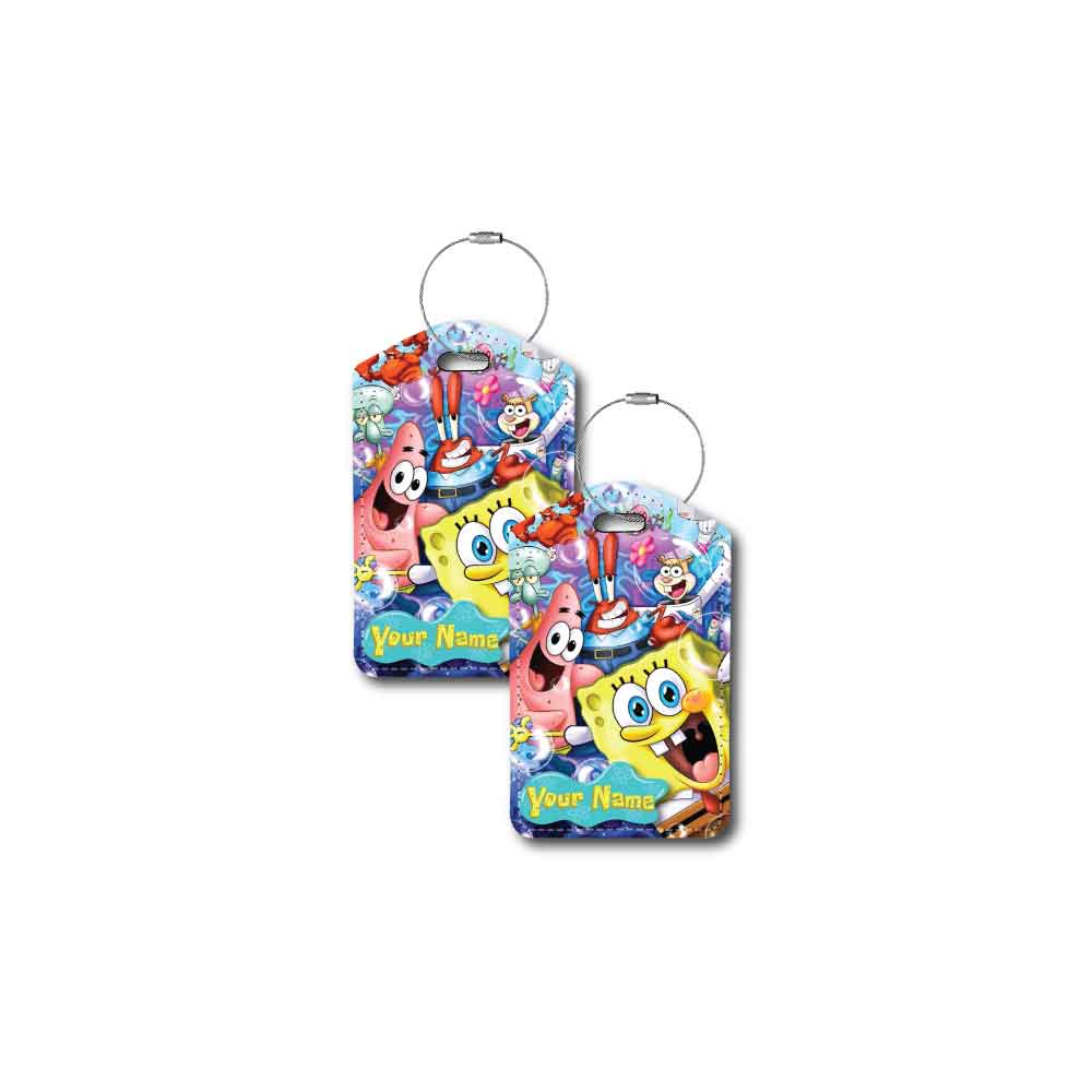 Sponge Bob | Passport Holder & Luggage Tag