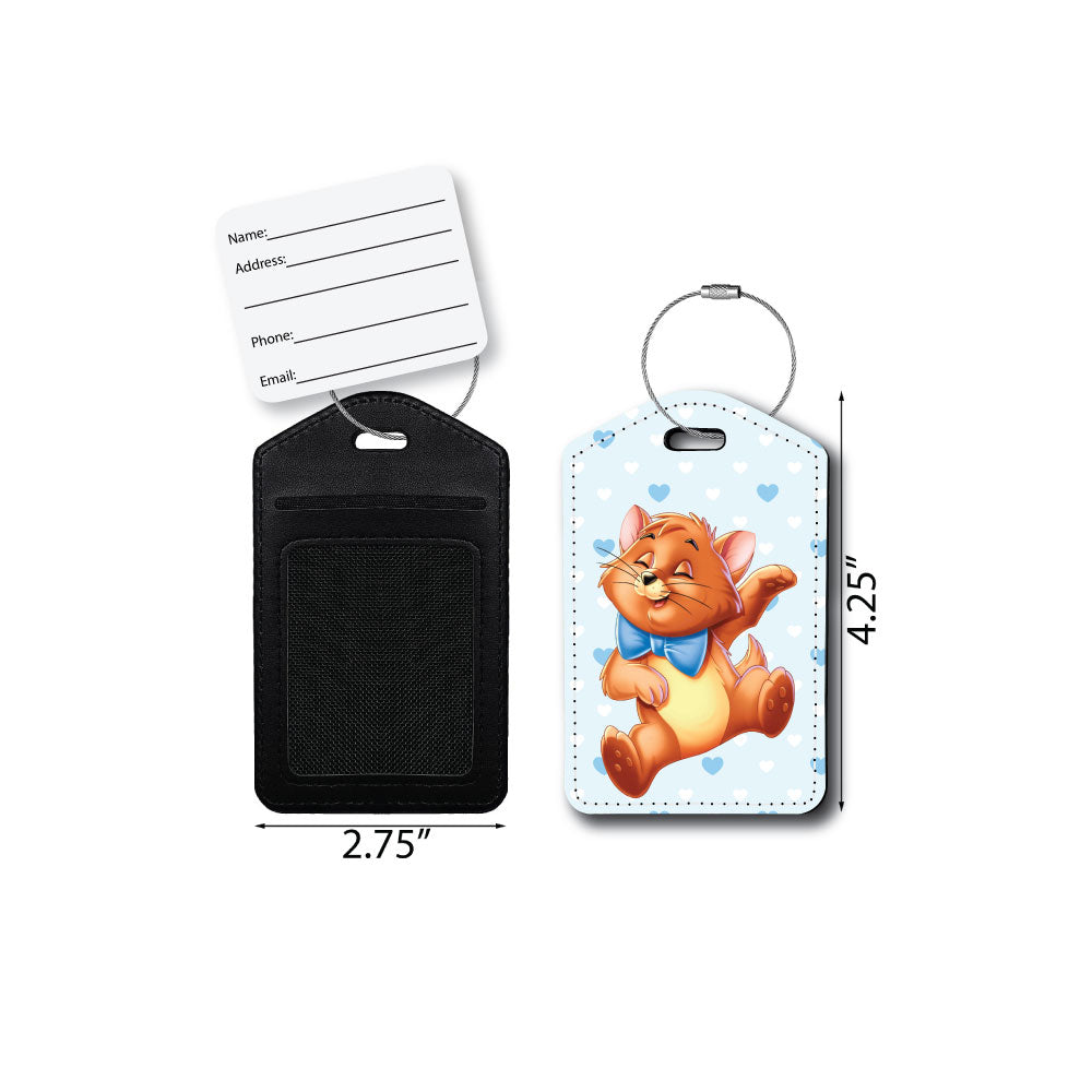 Toulouse Kitten | Passport Holder & Luggage Tag