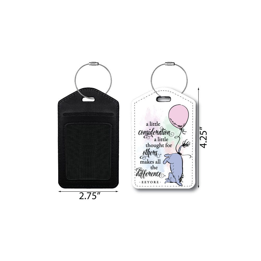 Eeyore Quote | Passport Holder & Luggage Tag