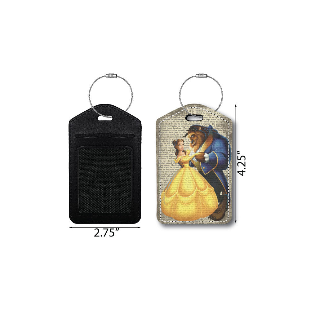 Beauty and the Beast Dictionary Page | Passport Holder & Luggage Tag