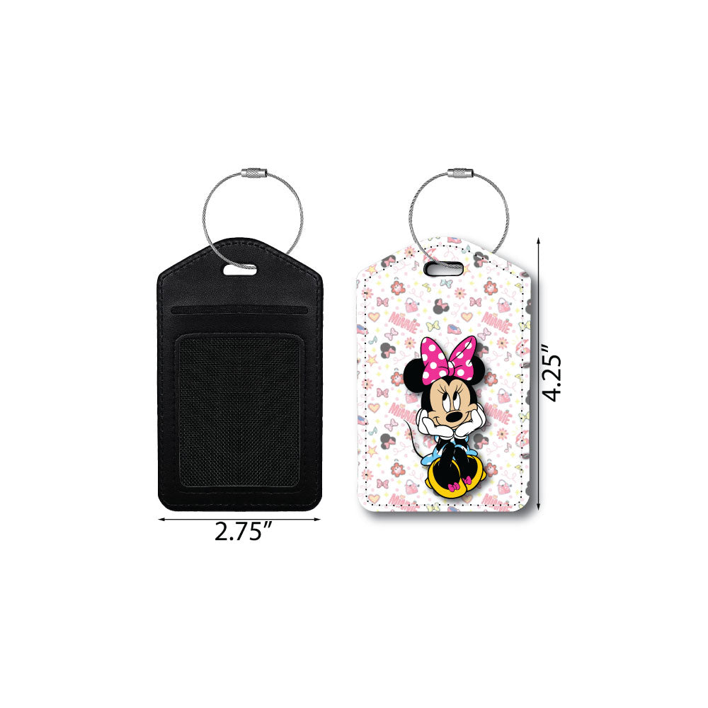Minnie Pink Elements | Passport Holder & Luggage Tag