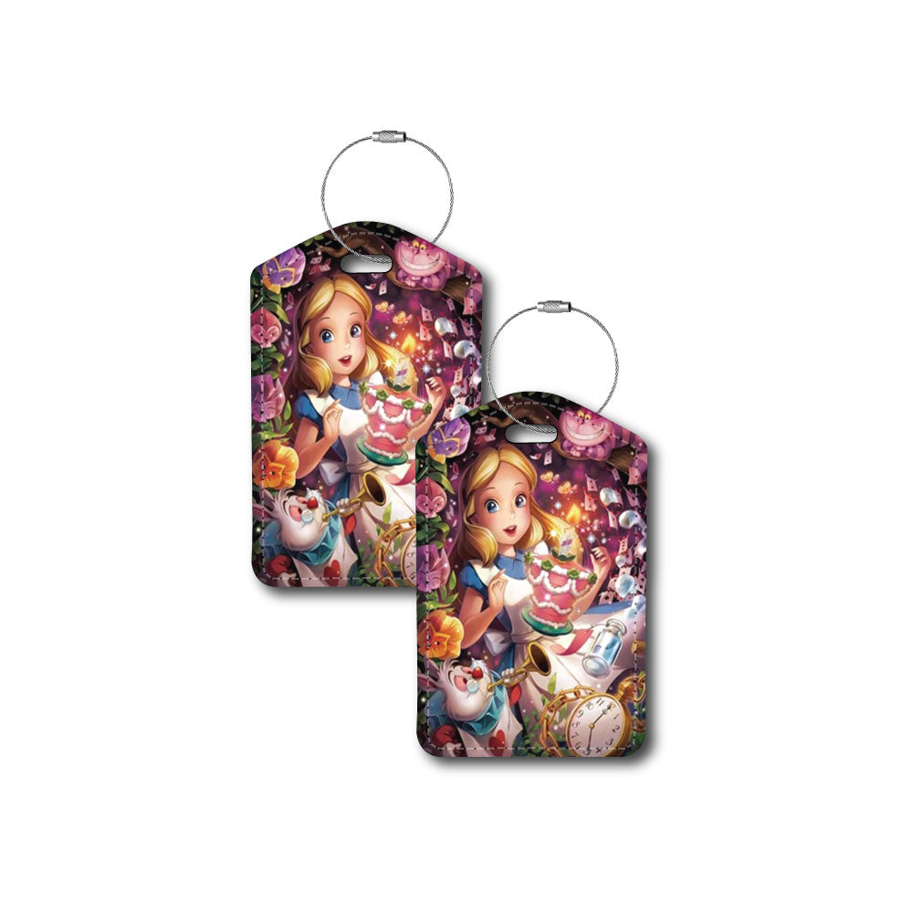 Alice In Wonder Land | Passport Holder & Luggage Tag