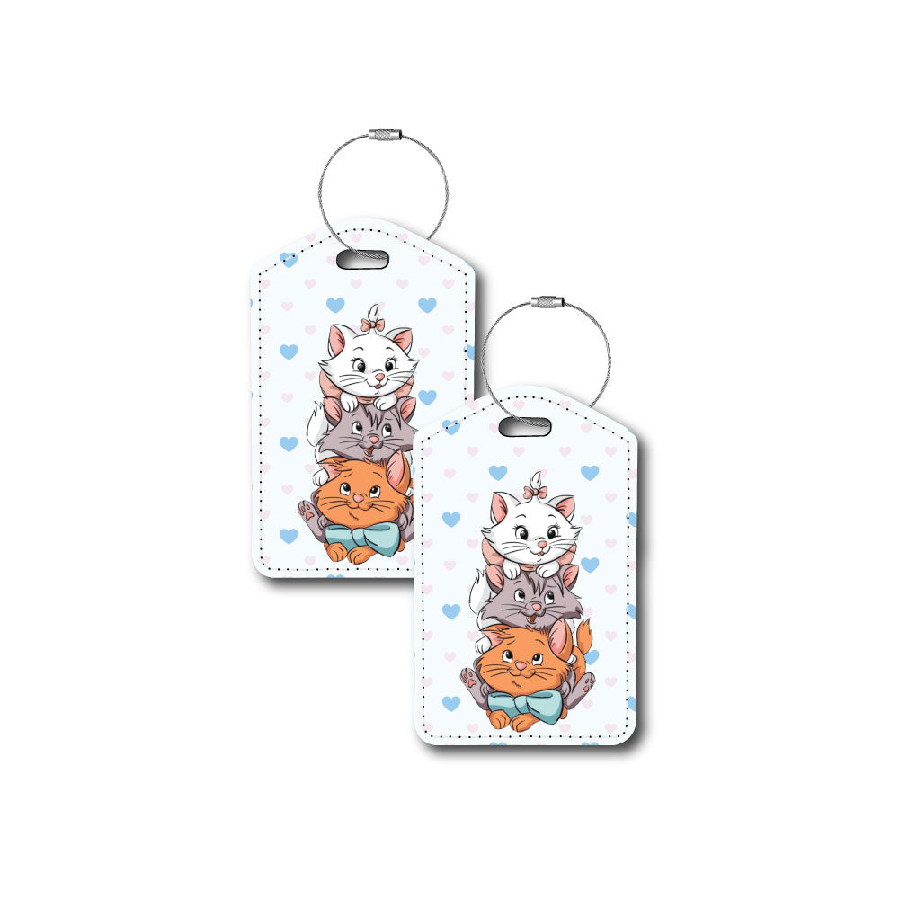Marie, Berlioz and Toulouse Kitten Group | Passport Holder & Luggage Tag