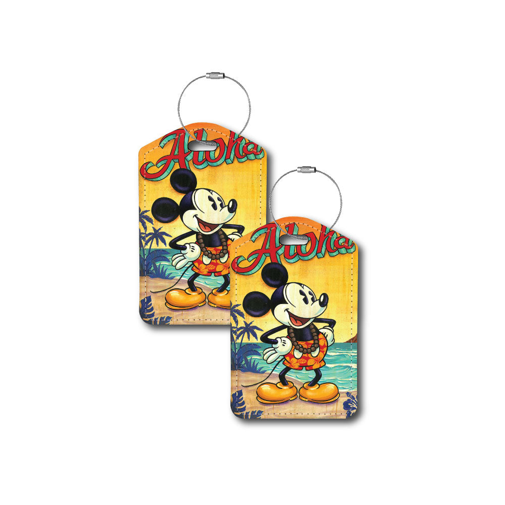 Aloha Mickey | Passport Holder & Luggage Tag