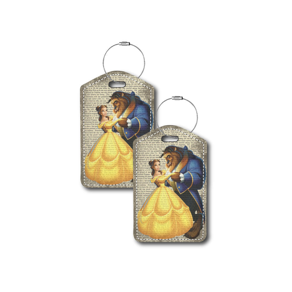 Beauty and the Beast Dictionary Page | Passport Holder & Luggage Tag