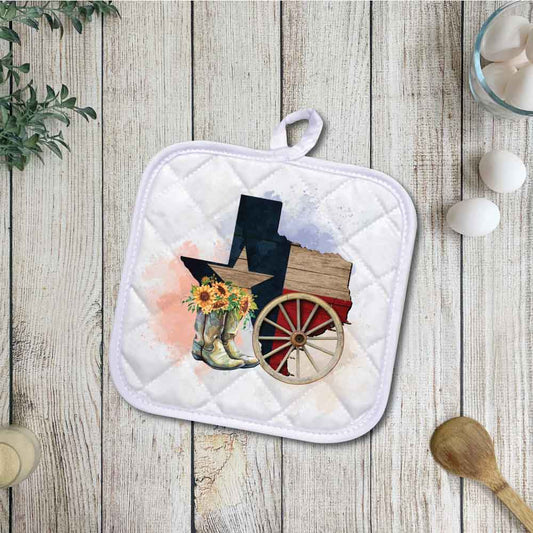 Texas | Potholders, Trivets, Hot pads, Oven mitts, Heat resistant, and Washable