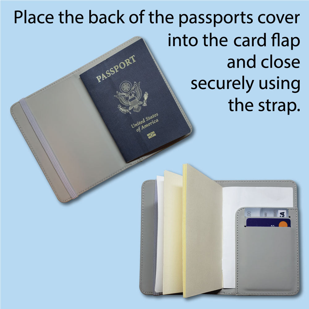 Little Bear | Passport Holder & Luggage Tag