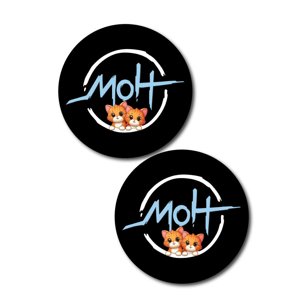 MOH Refrigerator Magnets Set of 2