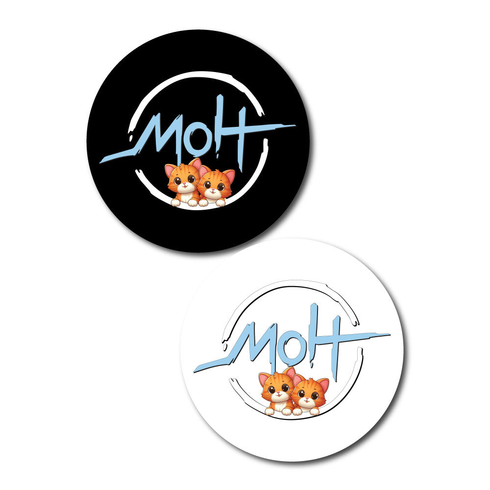 MOH Refrigerator Magnets Set of 2