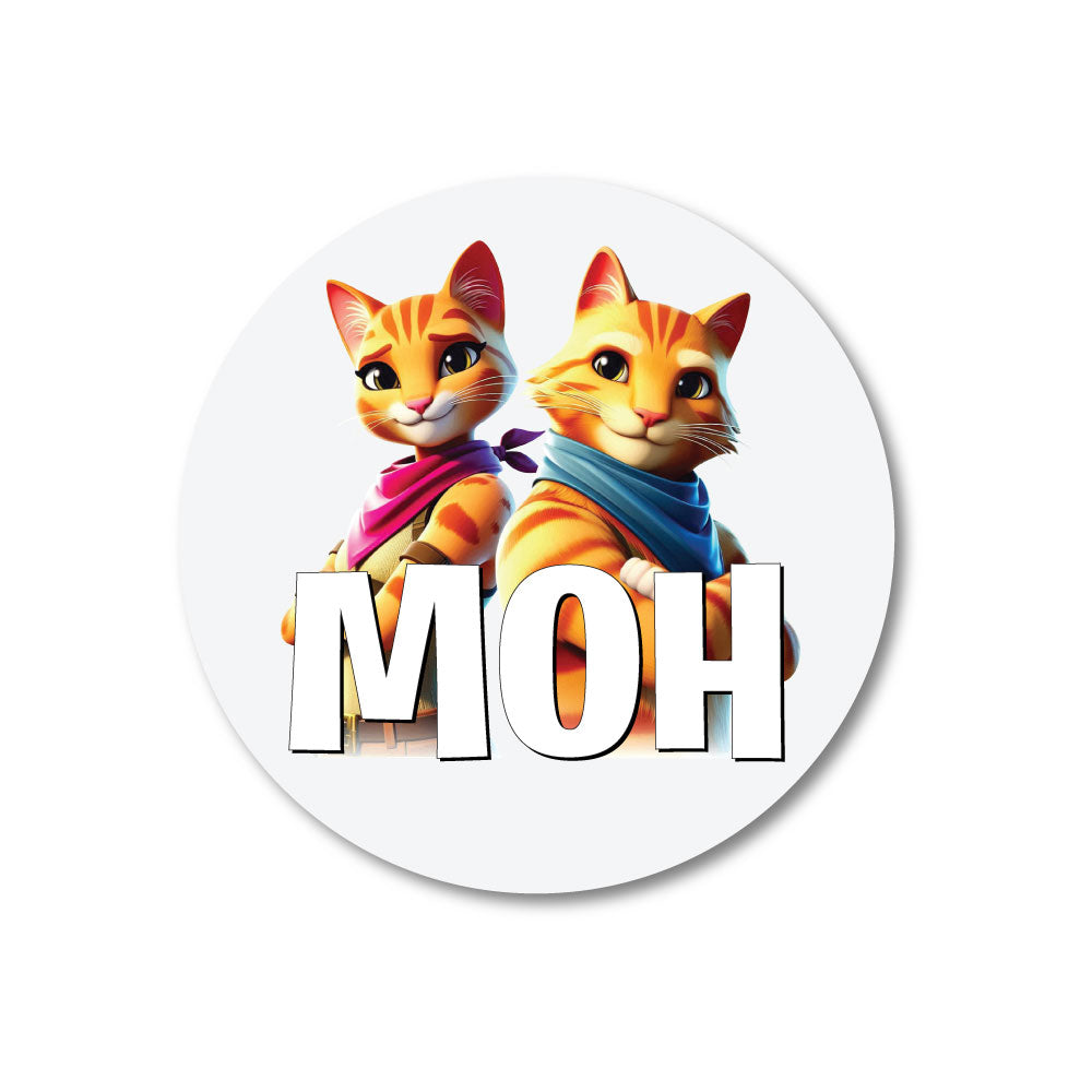 MOH Cat Coaster