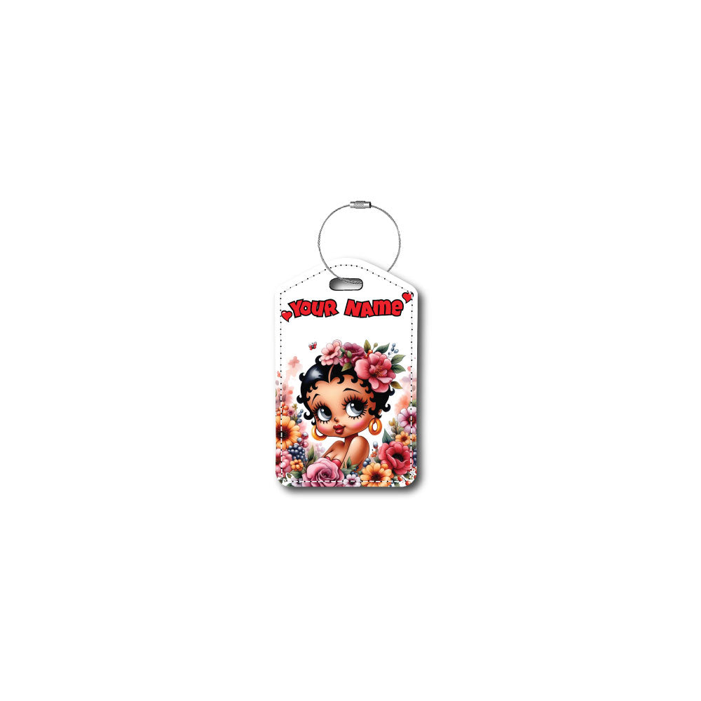 Betty Boop Floral Rich | Passport Holder & Luggage Tag