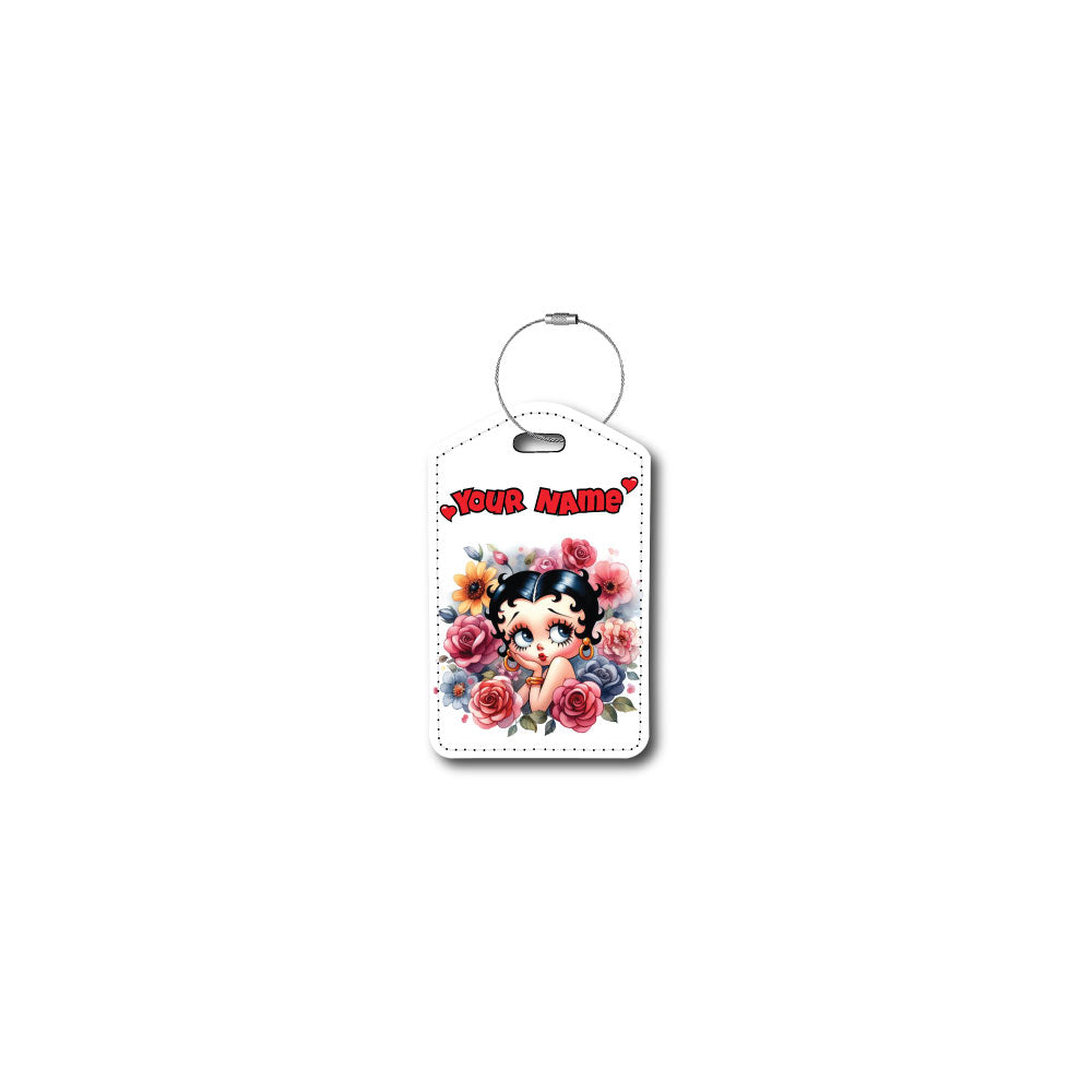 Betty Boop Floral Fair | Passport Holder & Luggage Tag