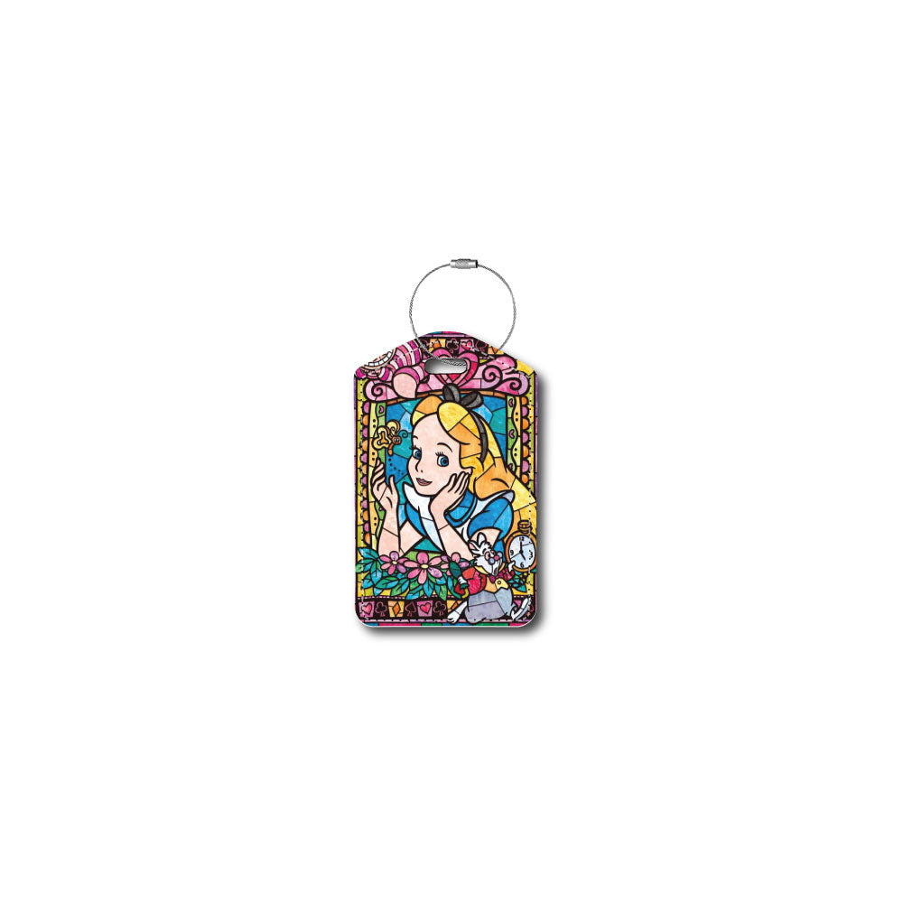 Alice "Stained Glass" | Passport Holder & Luggage Tag
