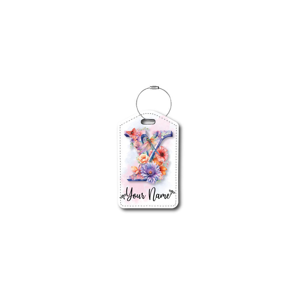 Dragonfly Monogram | Passport Holder & Luggage Tag