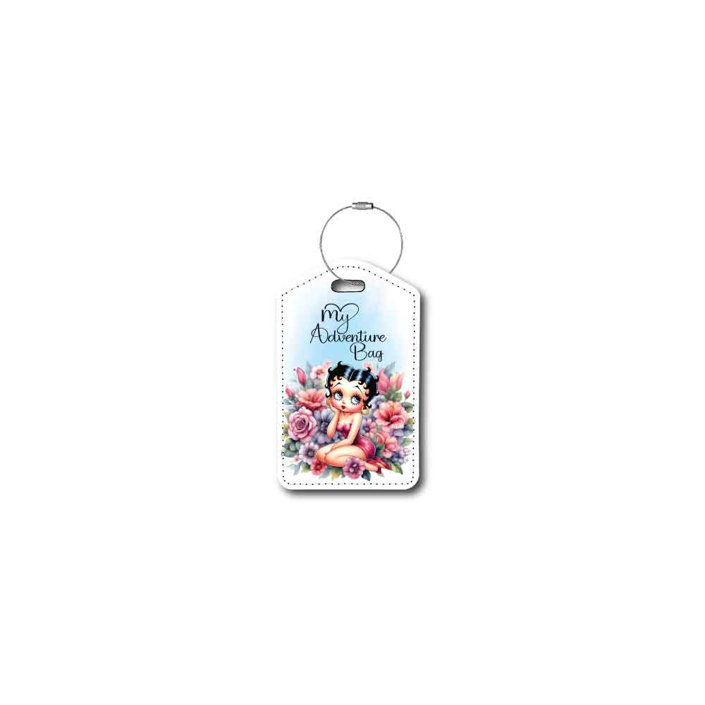 Betty Boop Flowers | Passport Holder & Luggage Tag