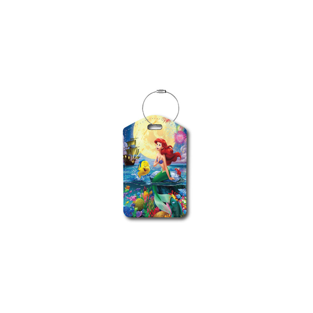 Ariel & Flounder | Passport Holder & Luggage Tag