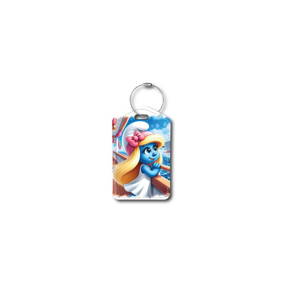 Cruising Smurfette | Passport Holder & Luggage Tag
