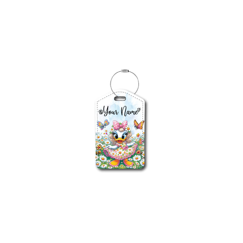 Daisy Duck in Pink | Passport Holder & Luggage Tag