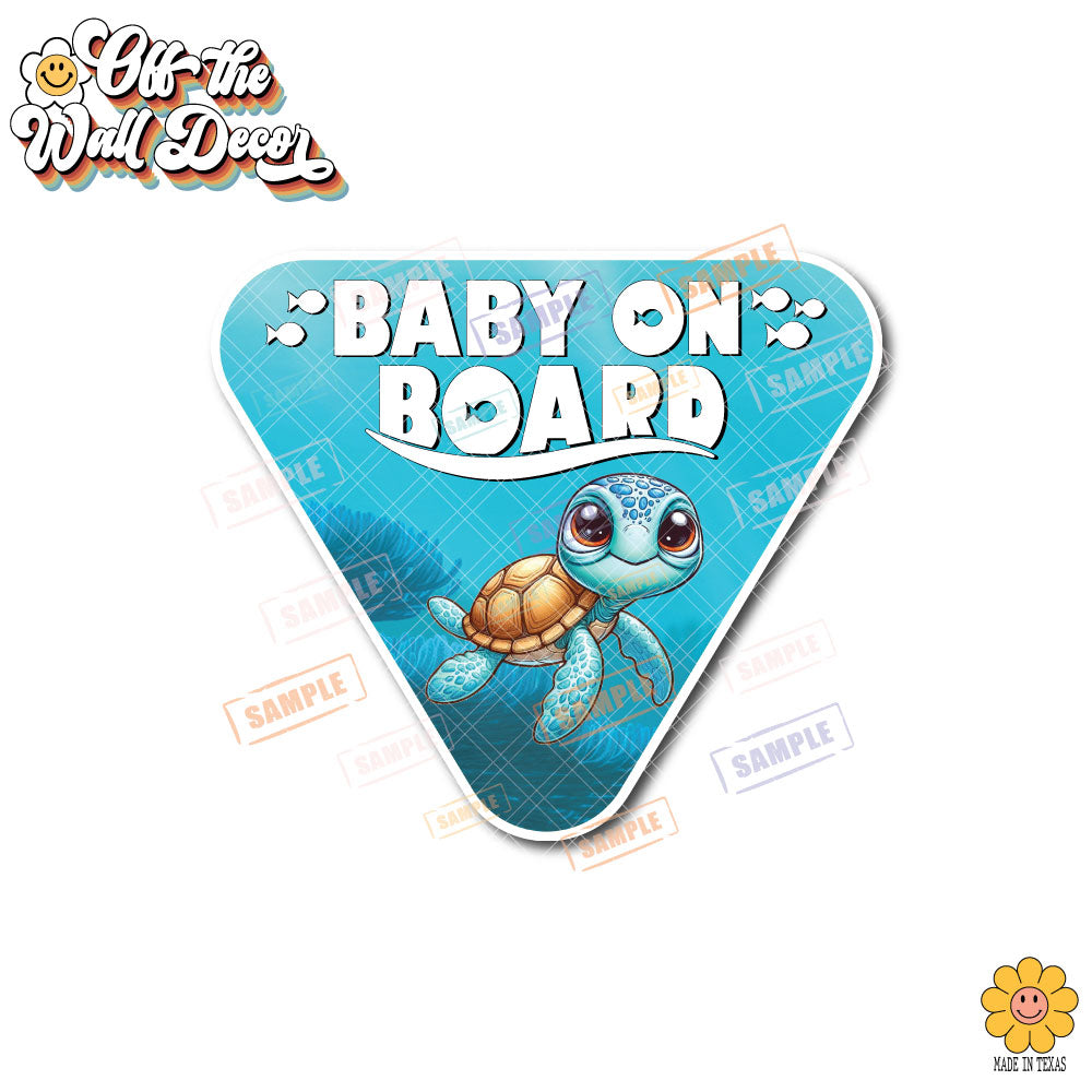 Little Squirt | Baby on Board | Suction Cup Sign, Magnet OR Vinyl Decal Sticker