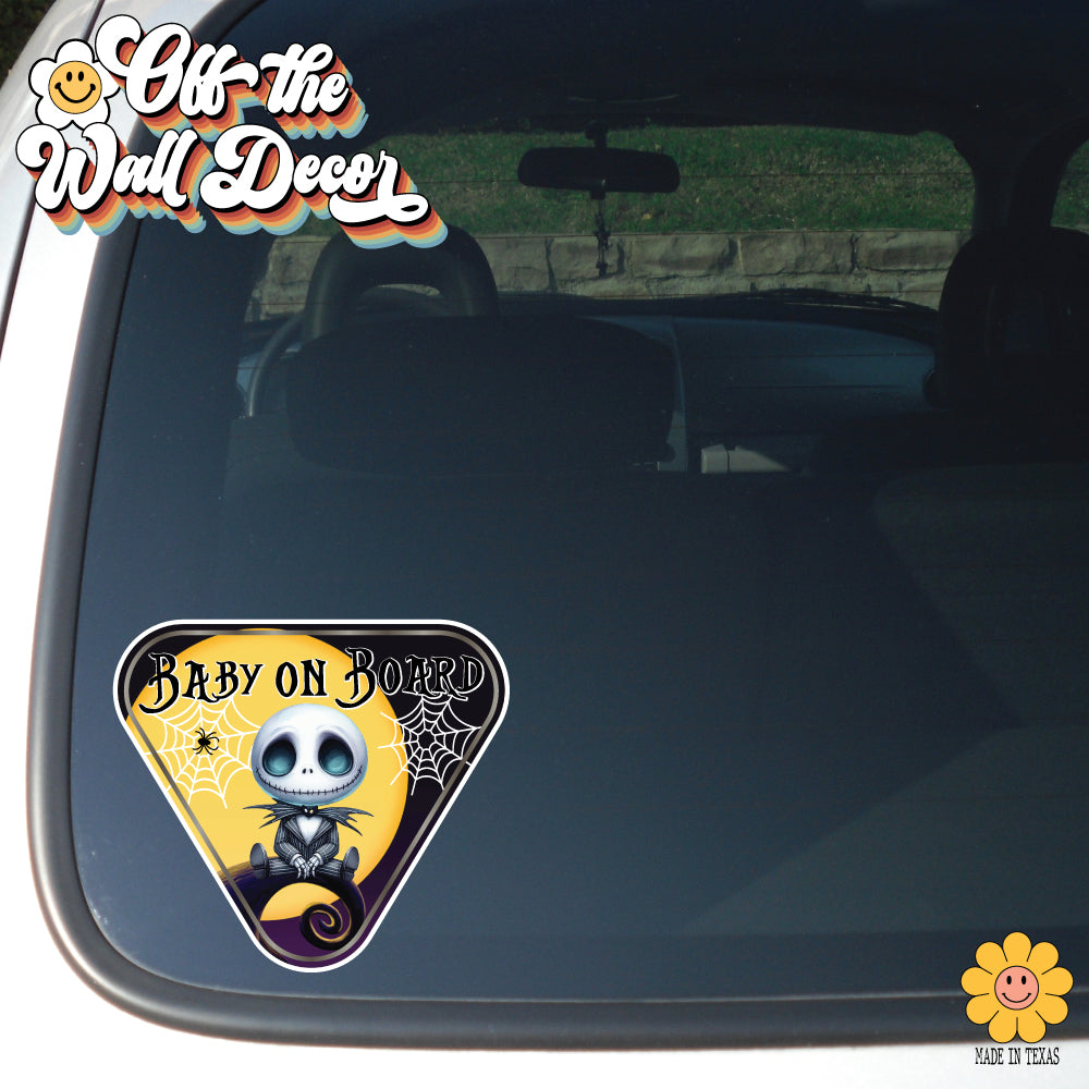 Baby Jack | Baby on Board | Suction Cup Sign, Magnet OR Vinyl Decal Sticker