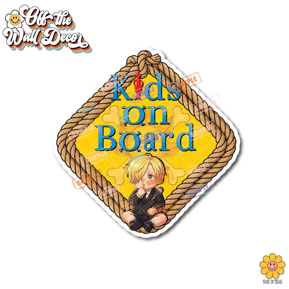 Little Sanji | Suction Cup OR Magnet