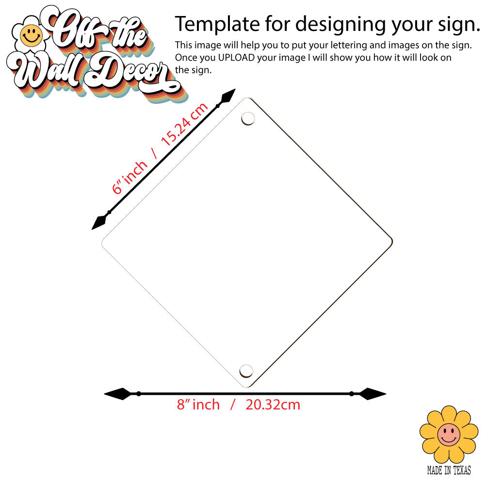 Custom Suction Cup Sign