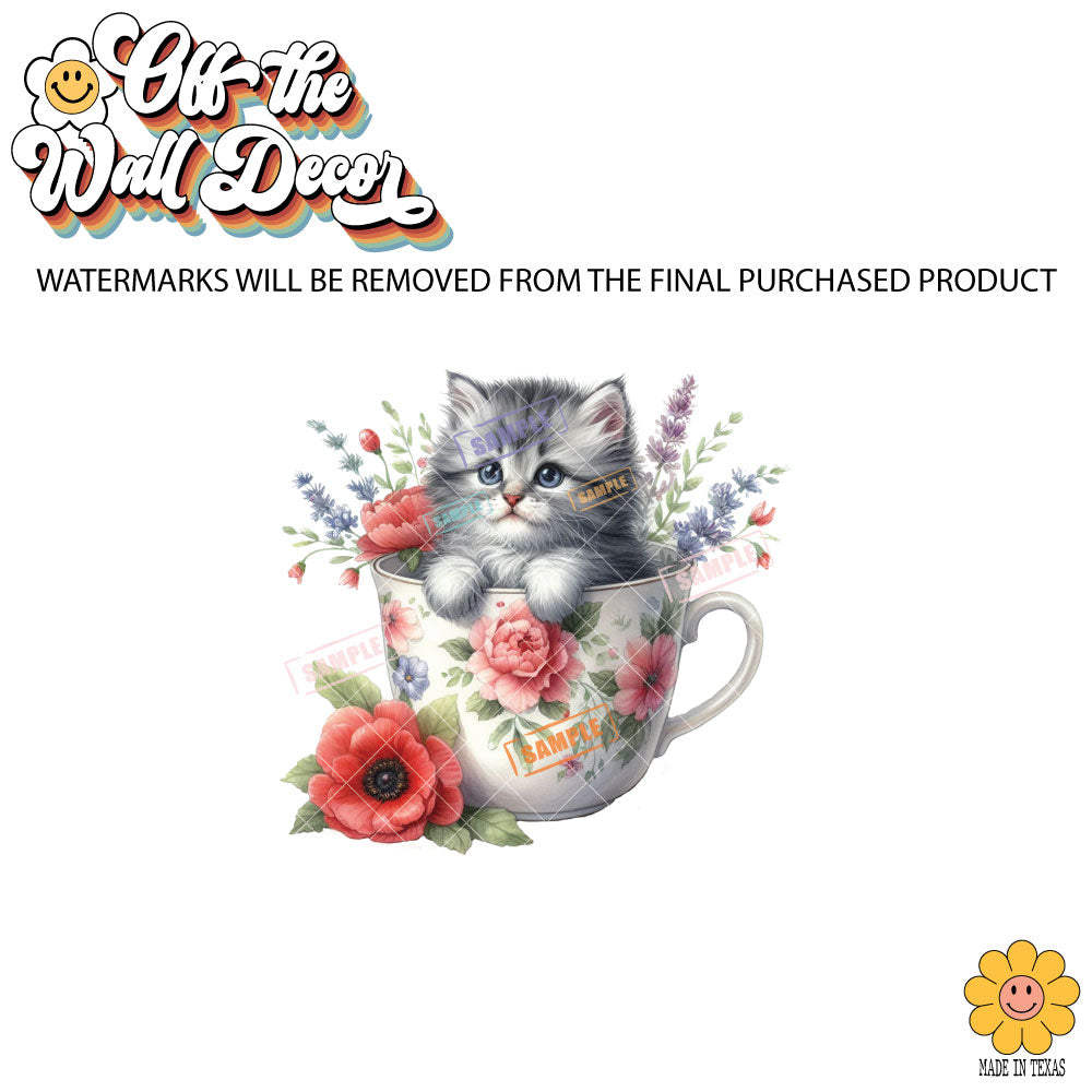 Kitten Cup | 5 Designs | Potholders, Trivets, Hot pads, Oven mitts, Heat resistant, and Washable