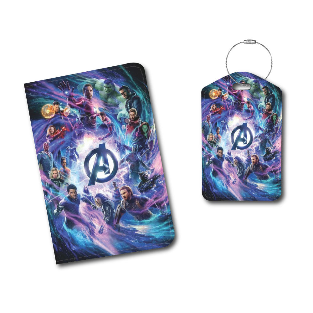 Avengers Infinity War | Passport Holder & Luggage Tag