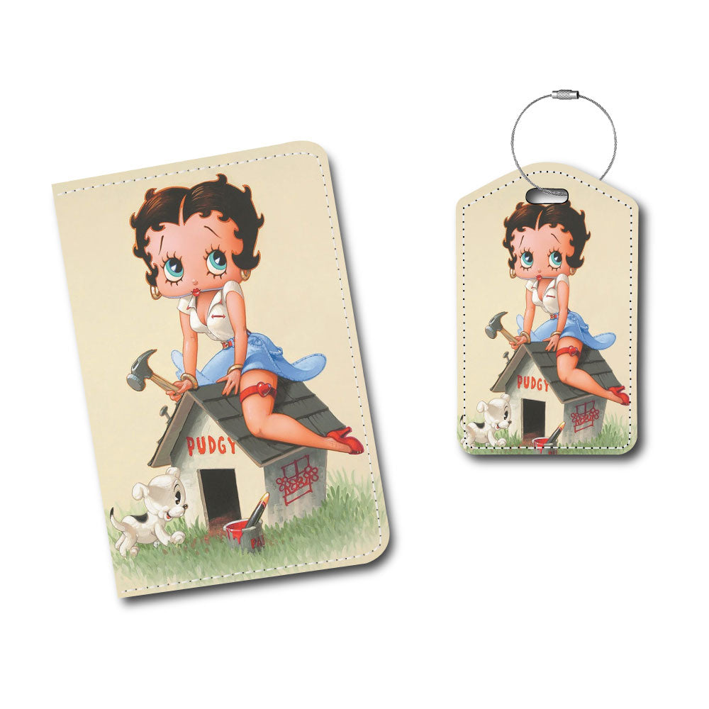 Betty Boop Doghouse | Passport Holder & Luggage Tag