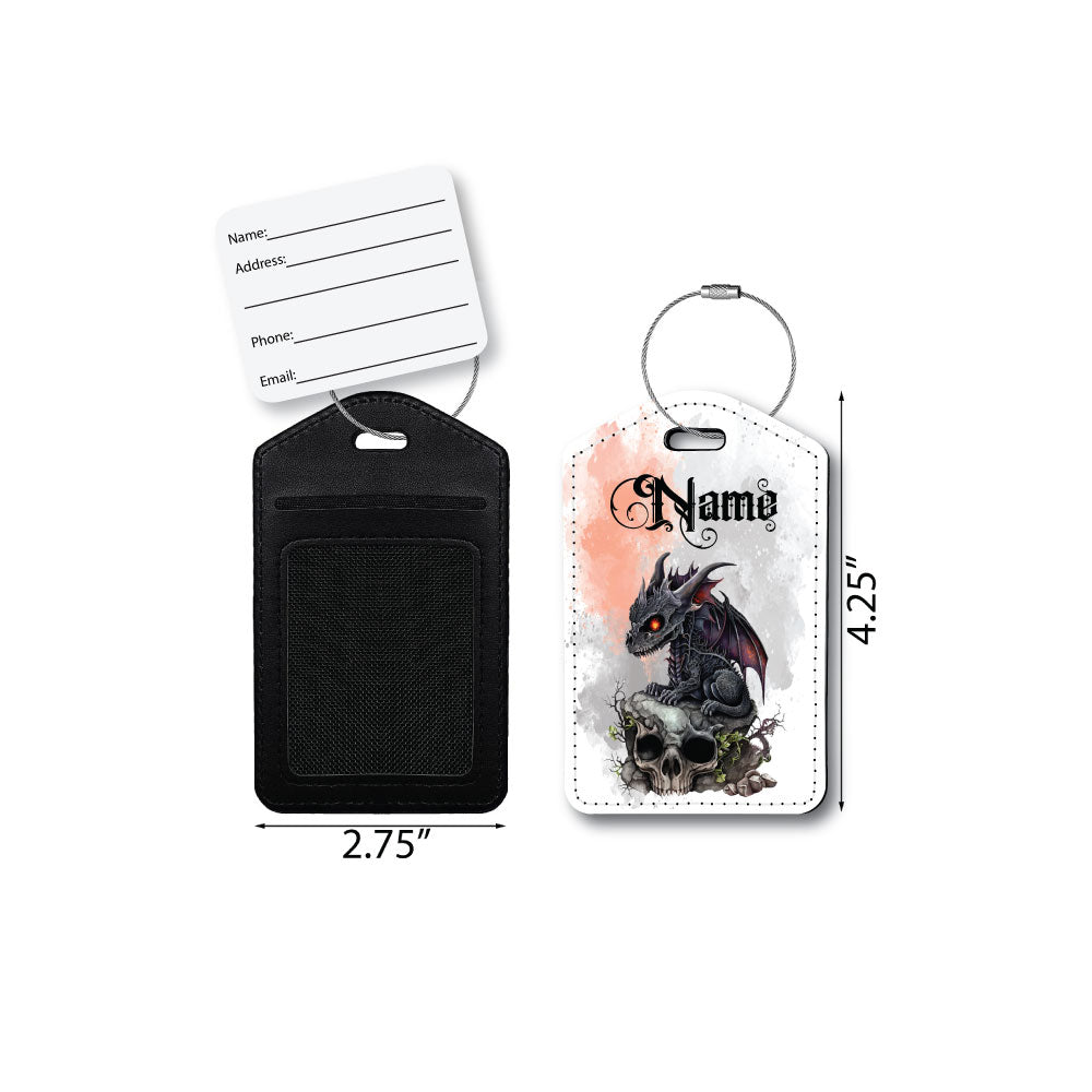 Black Dragon | Passport Holder & Luggage Tag