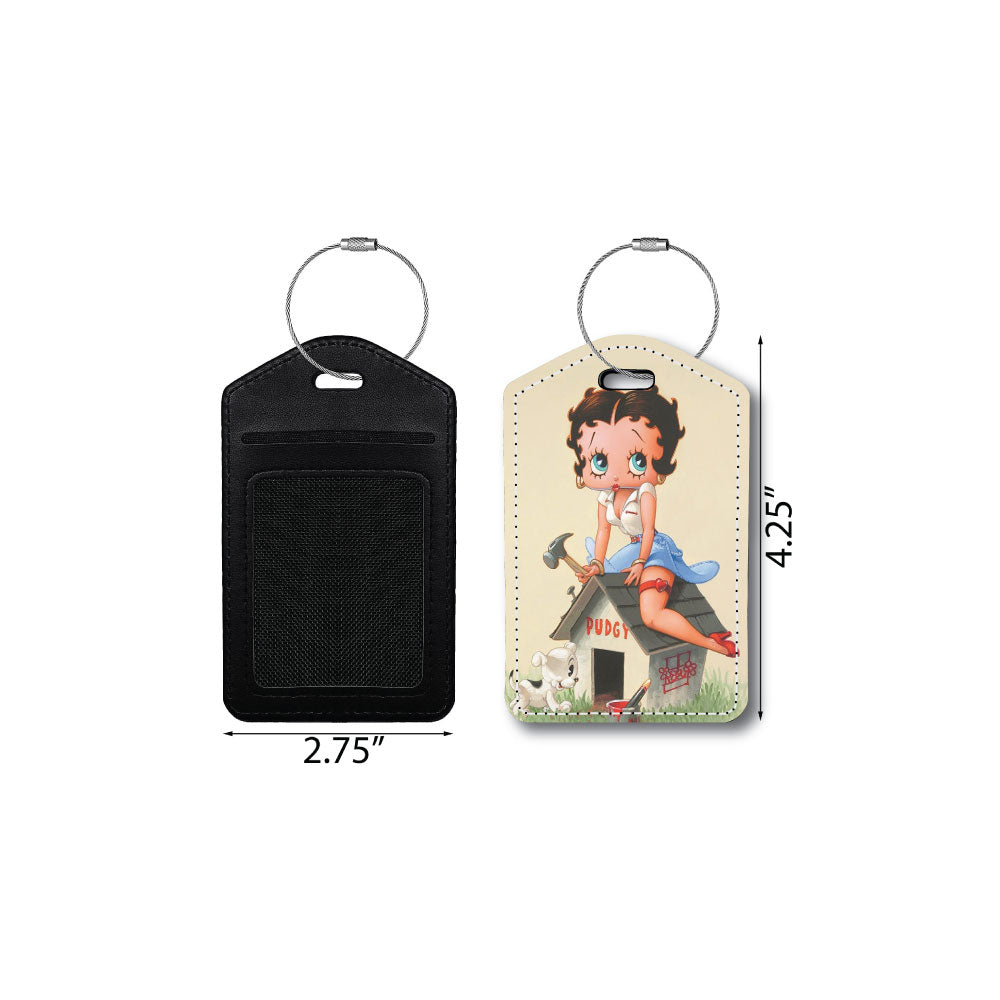 Betty Boop Doghouse | Passport Holder & Luggage Tag