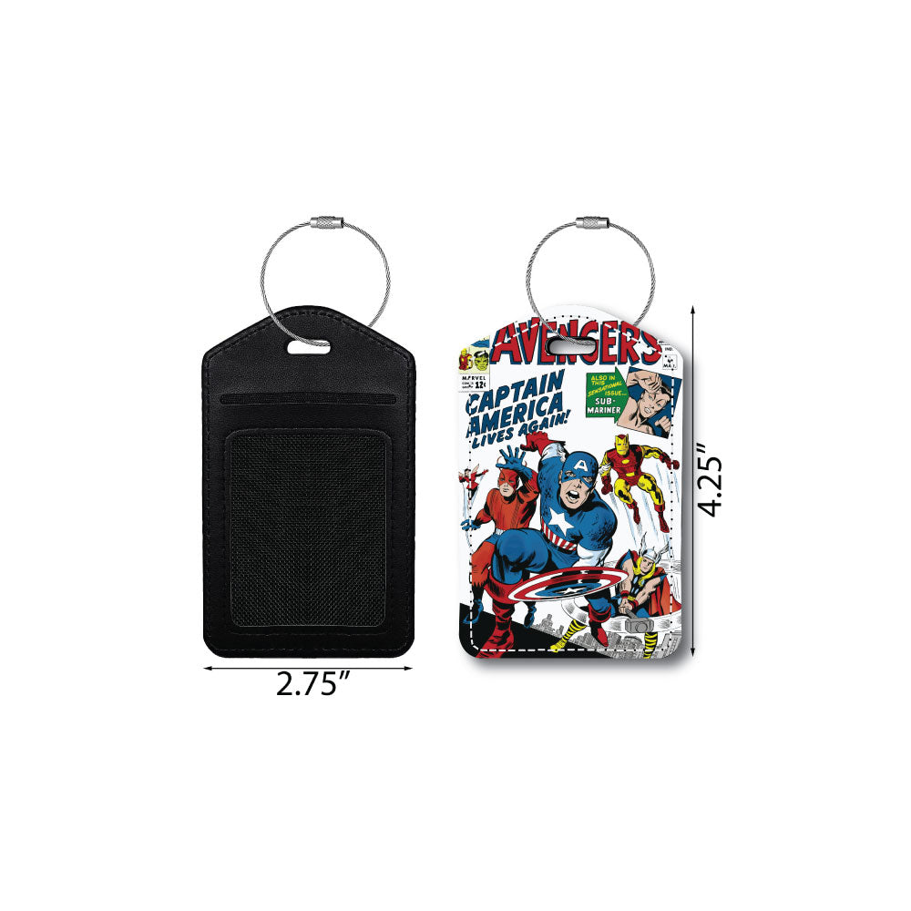 Captain America | Passport Holder & Luggage Tag