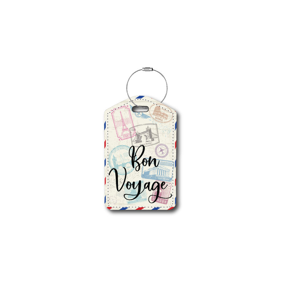 Bon Voyage | Passport Holder & Luggage Tag