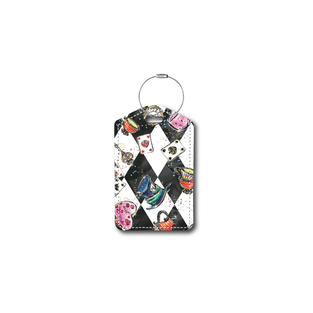 Alice in Wonderland Elements | Passport Holder & Luggage Tag