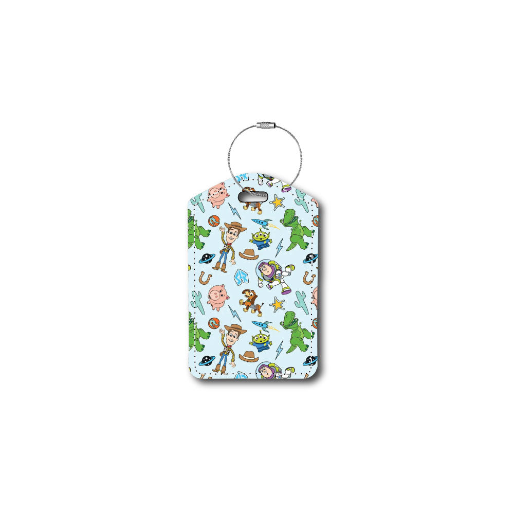 Toy Story Fabric Collage | Passport Holder & Luggage Tag