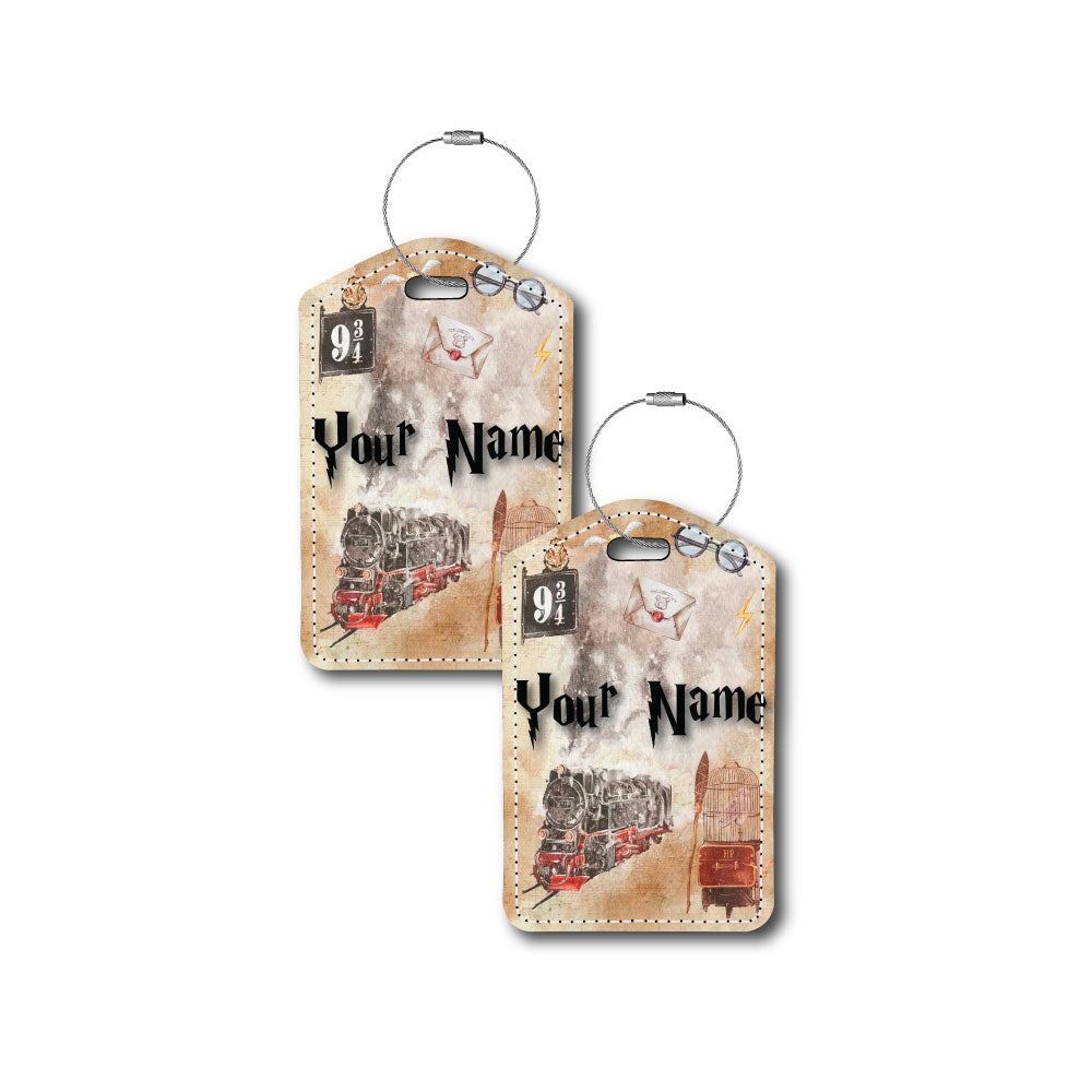 Wizarding Express Train Elements | Passport Holder & Luggage Tag