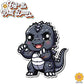 Chibi Godzilla Family